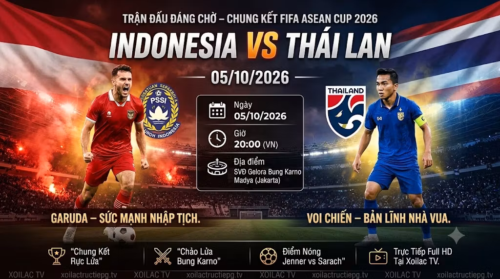 Nhận định Indonesia vs Thái Lan (20h00, 05/10): Chảo Lửa Bung Karno