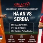 Ảnh bìa nhận định, soi kèo trận đấu Hà Lan vs Serbia lúc 01h45 ngày 5/10 tại UEFA Nations League trên hệ thống Xoilac TV.